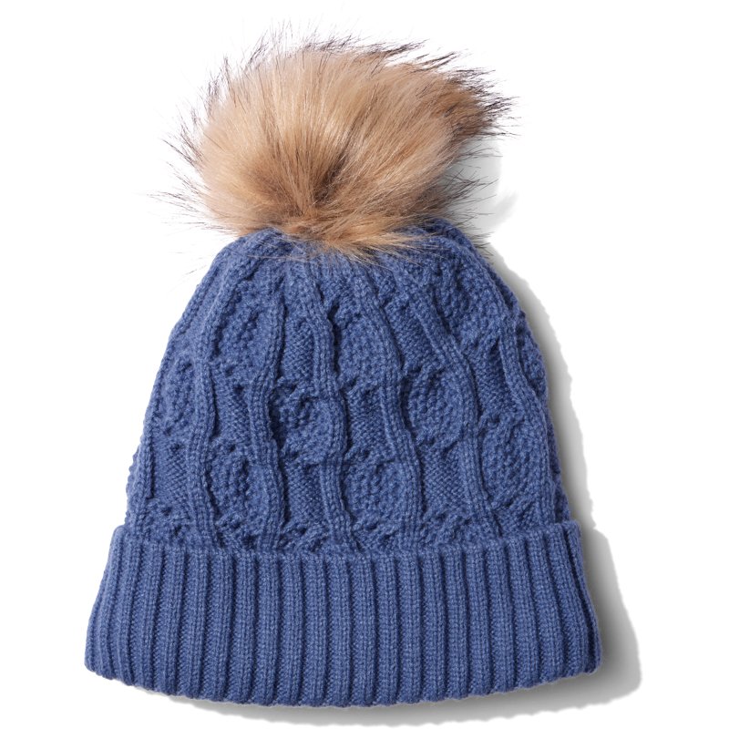 Magellan Outdoors Women's Cable Knit Beanie Hat Coronet Blue - Women's Athletic Hats And Accessories at Academy Sports