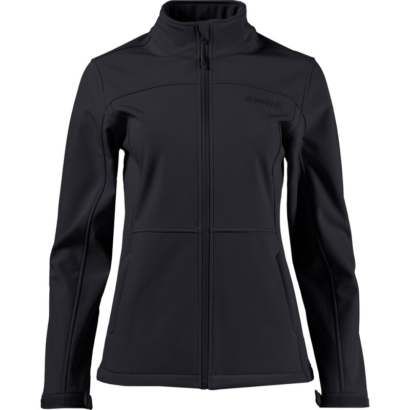 Magellan Outdoors Women's Hickory Canyon Softshell Jacket Black, Small - Women's Ski Outerwear at Academy Sports