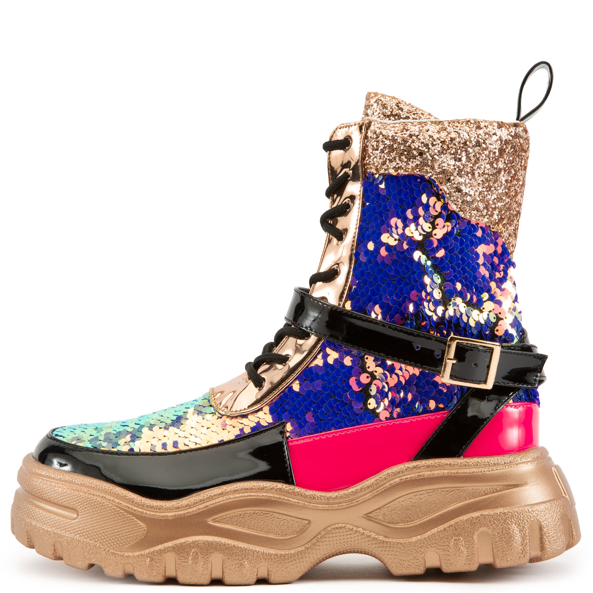 Mai-MD Combat Boots Multi