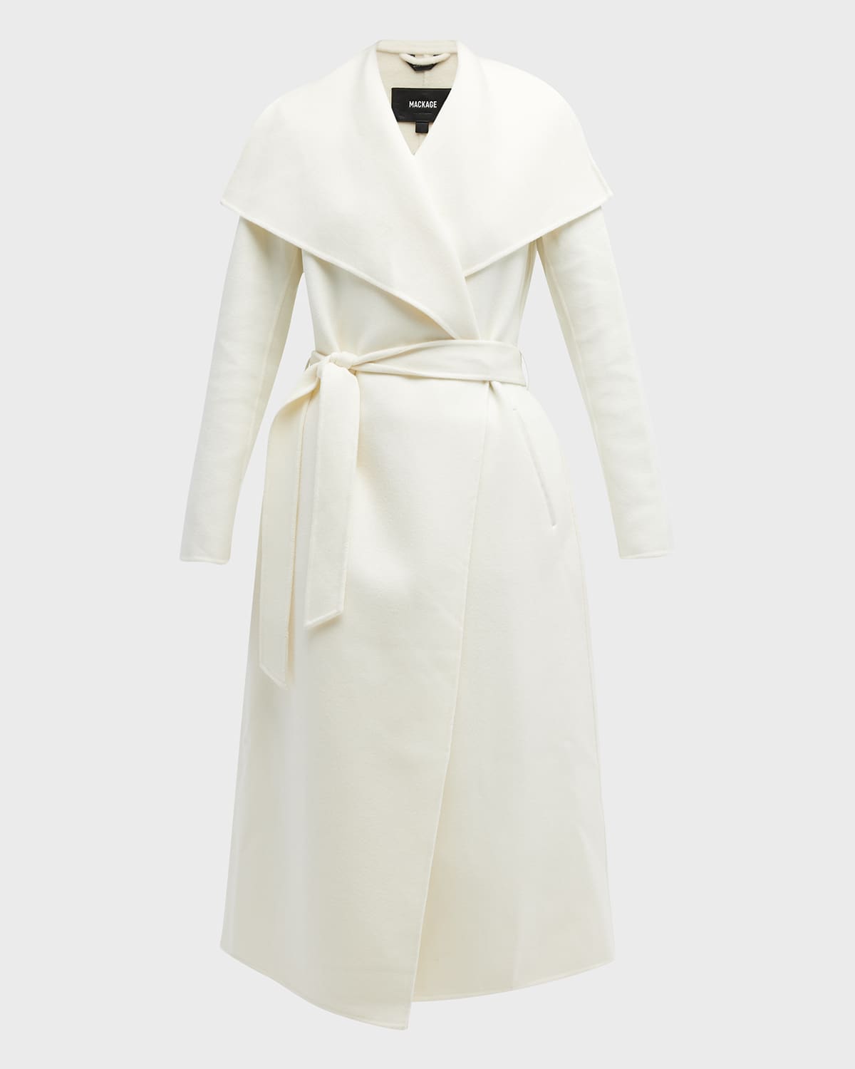 Mai Wool Belted Wrap Coat