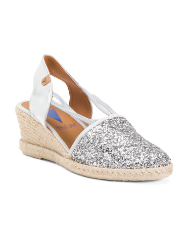 Maika Wedge Espadrilles for Women | Textile/Man-Made Sole/Metal