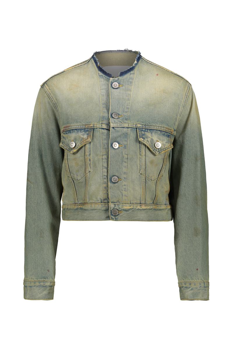 Maison Margiela Vintage Wash Denim Jacket Clothing