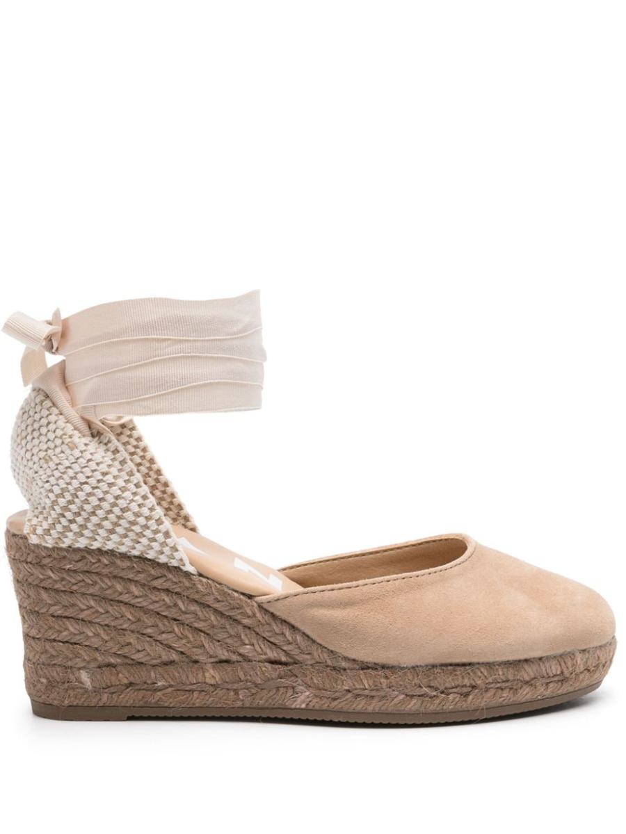 Manebí Hamptons Suede Low Wedge Espadrilles