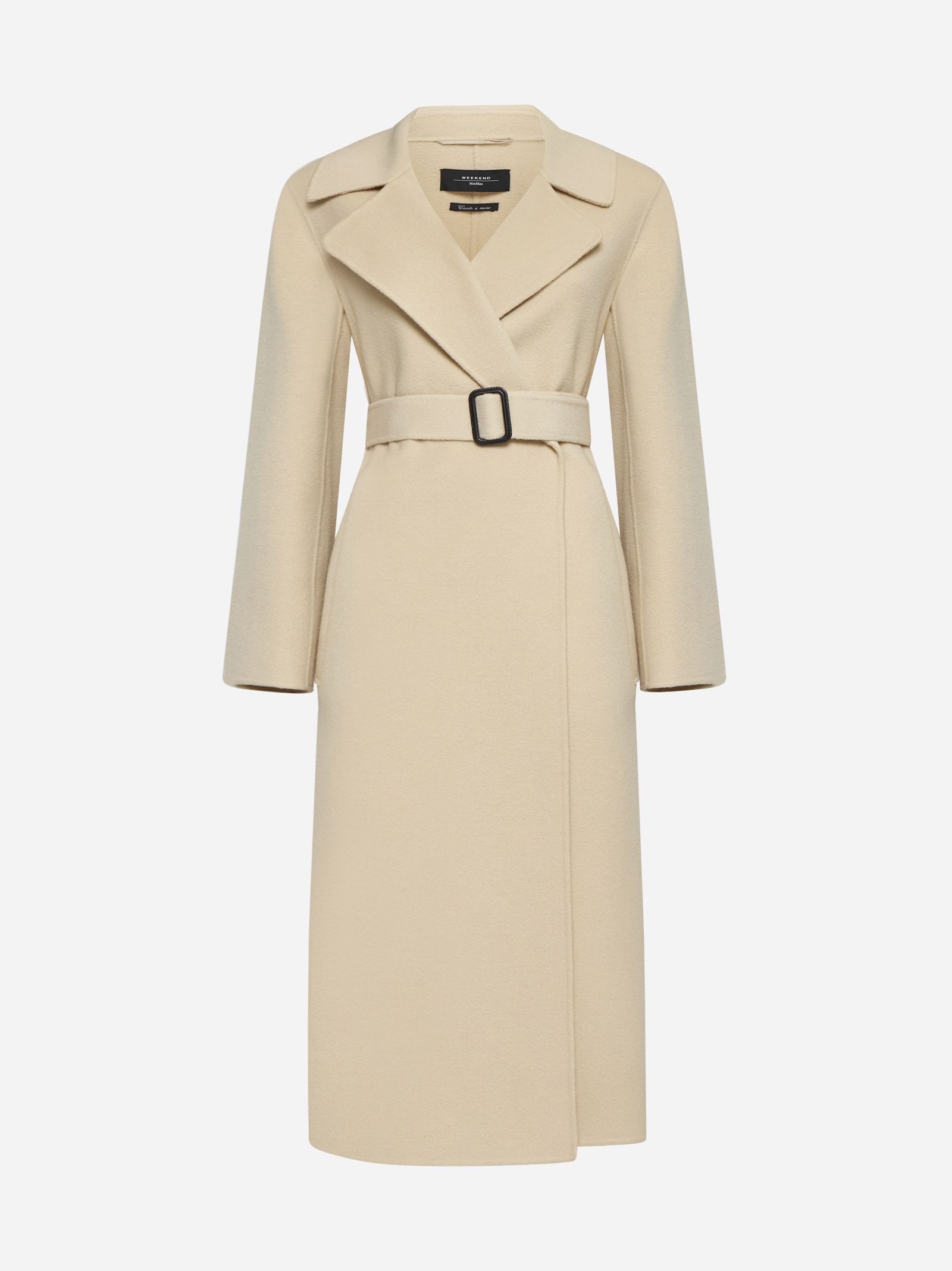 Manu belted wool coat