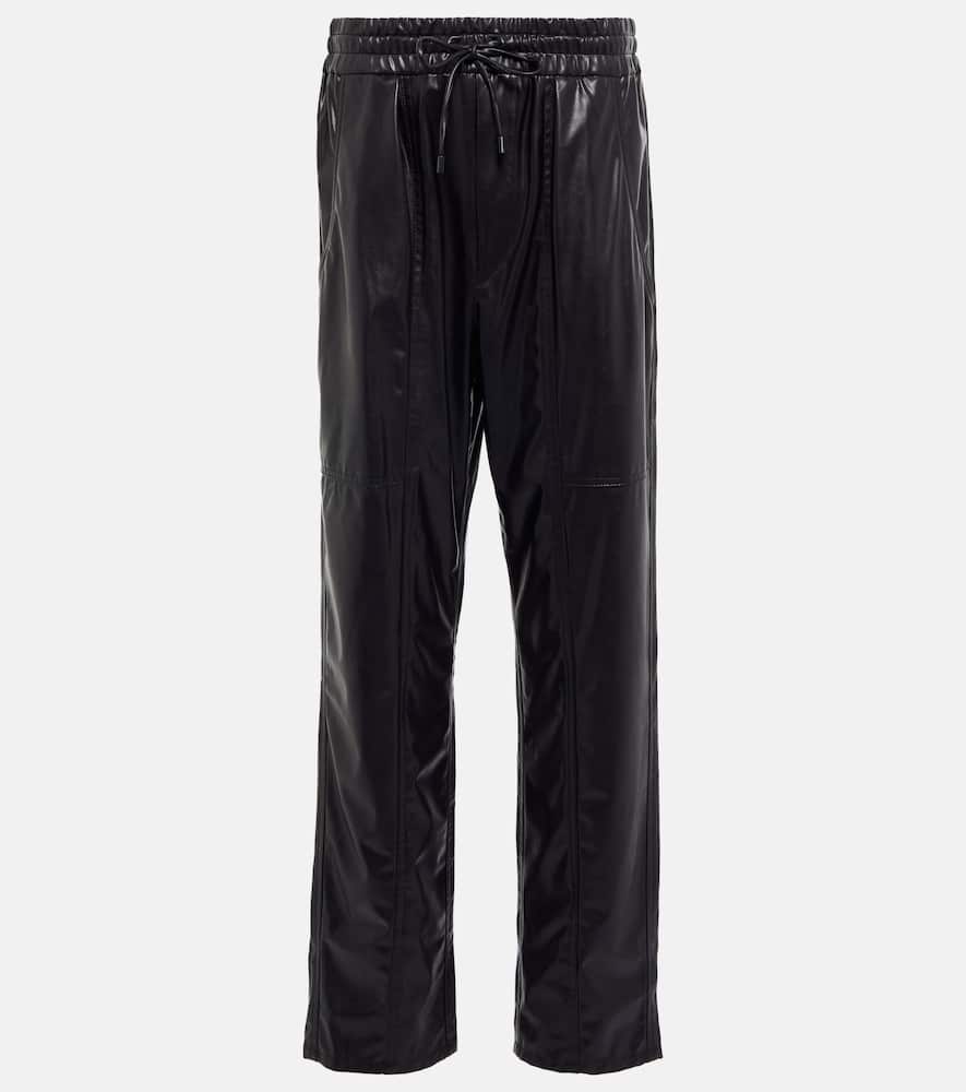 Marant Etoile Brina straight-leg faux leather pants