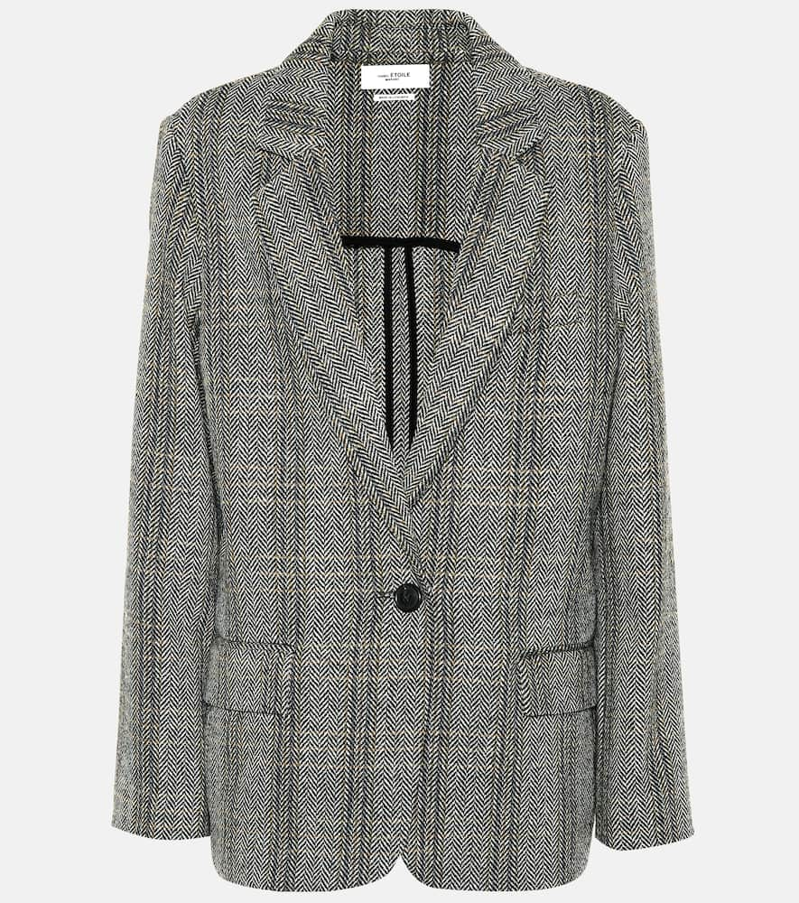 Marant Etoile Charly checked wool blazer