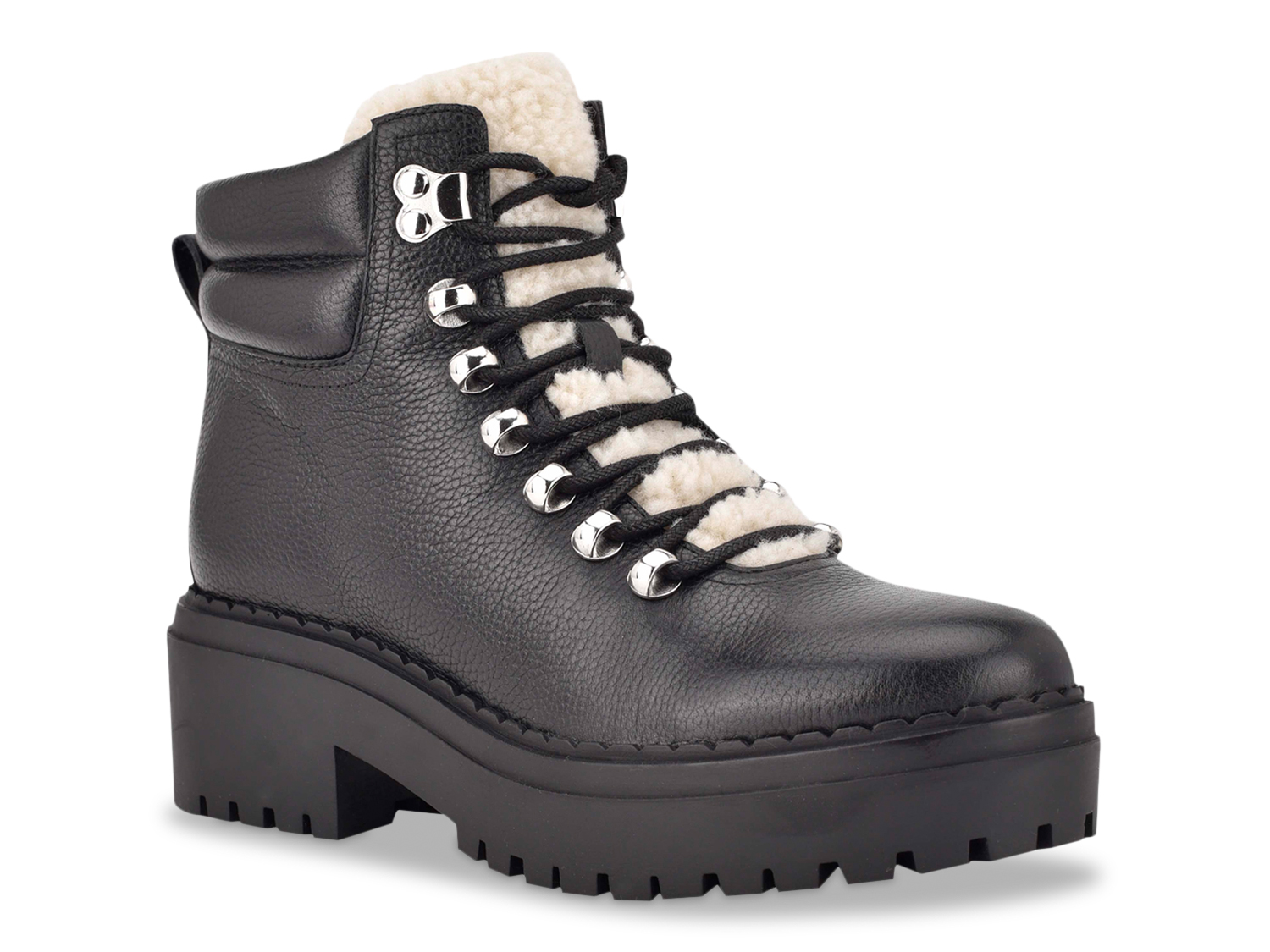 Marc Fisher Nairy Hiking Boot | Women's | Black | Size 5 | Boots