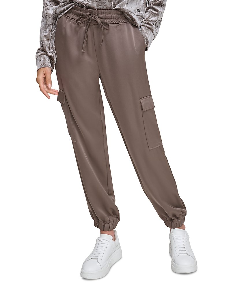 Marc New York Satin Cargo Joggers