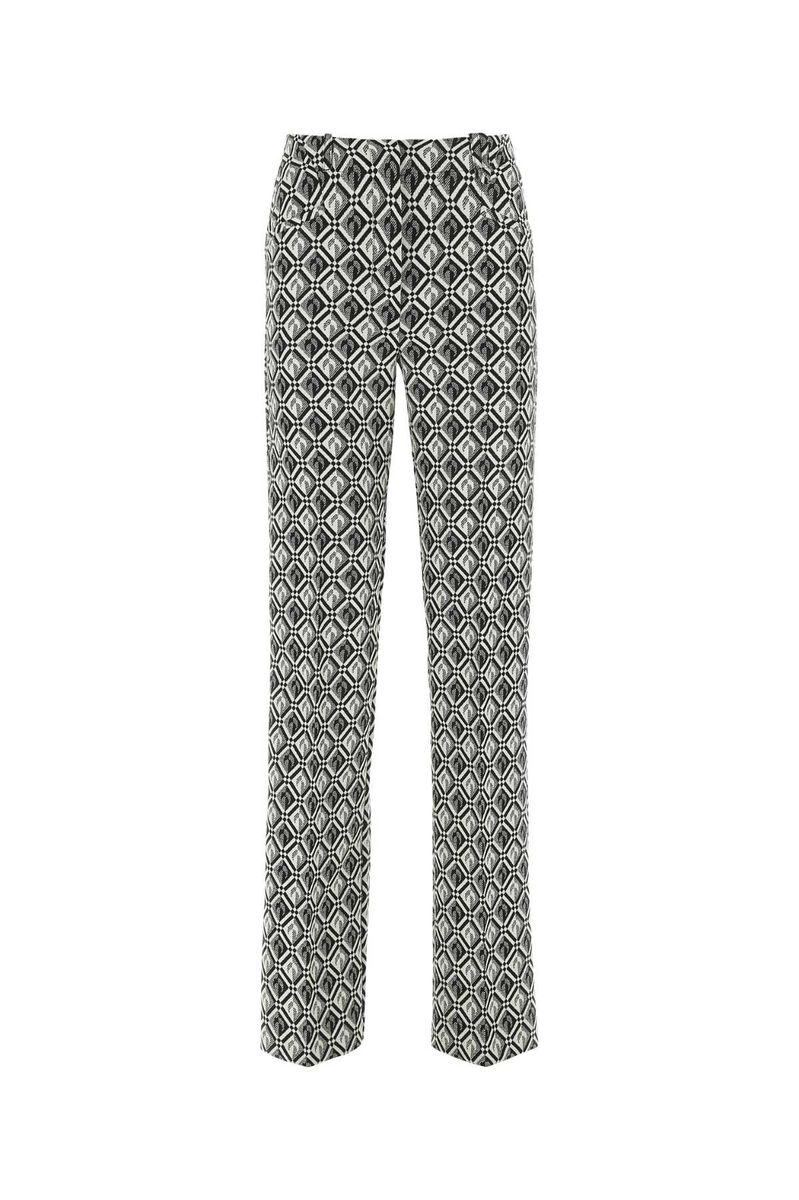 Marine Serre Moon Jacquard Tailored Trousers