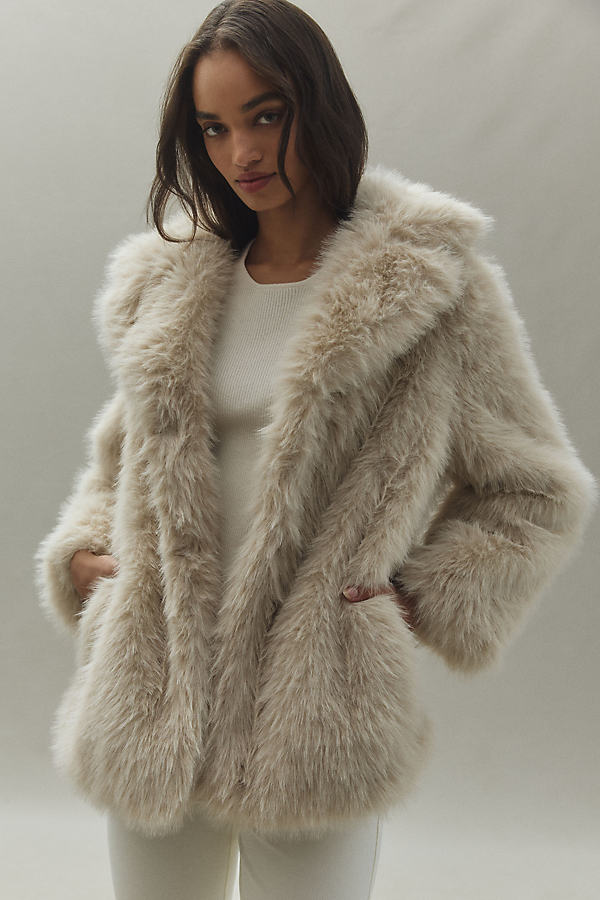 Marissa Faux Fur Coat Jacket