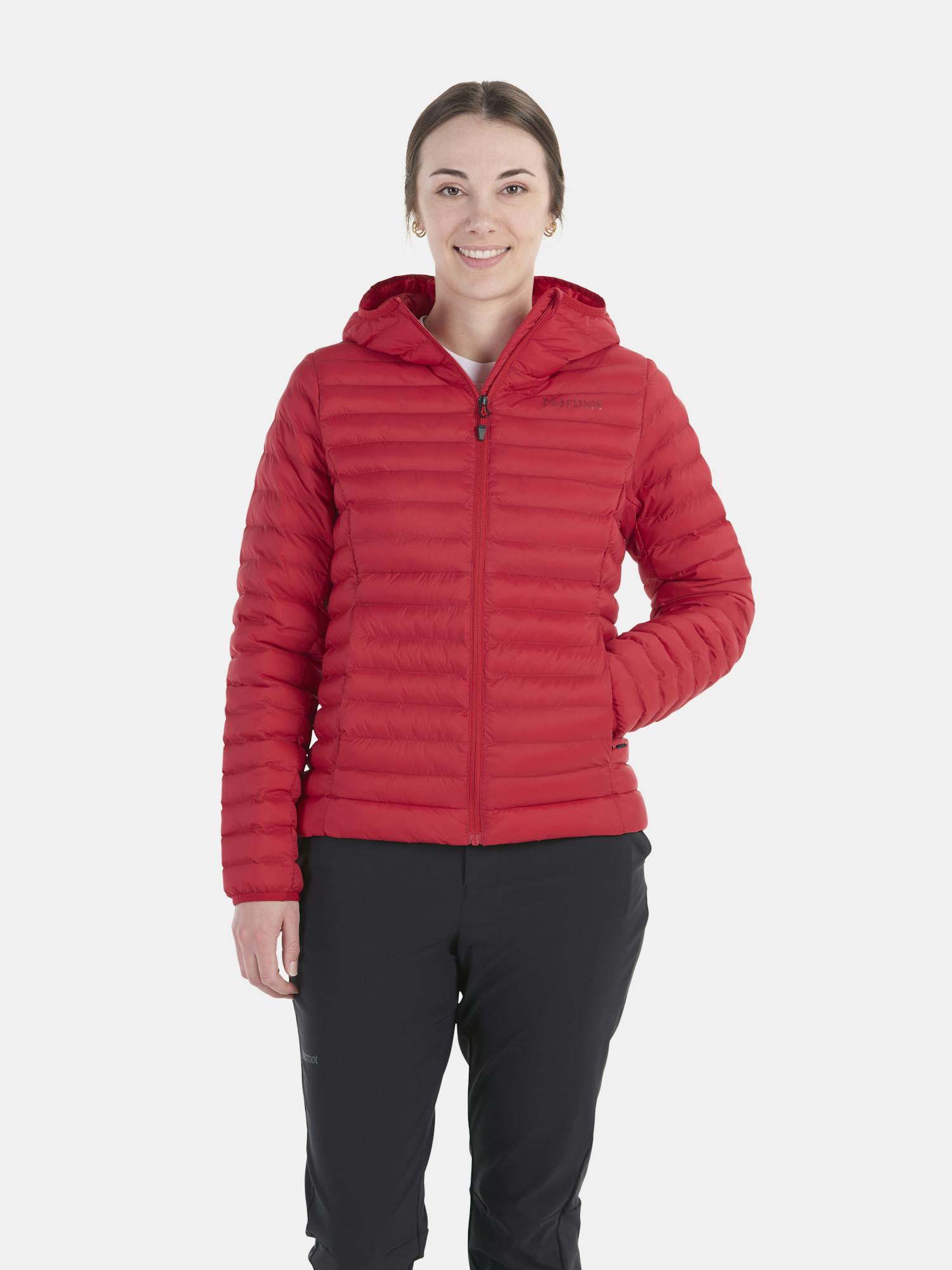 Marmot Women's Echo Featherless Hoody (2024) in Team Red Size: XL