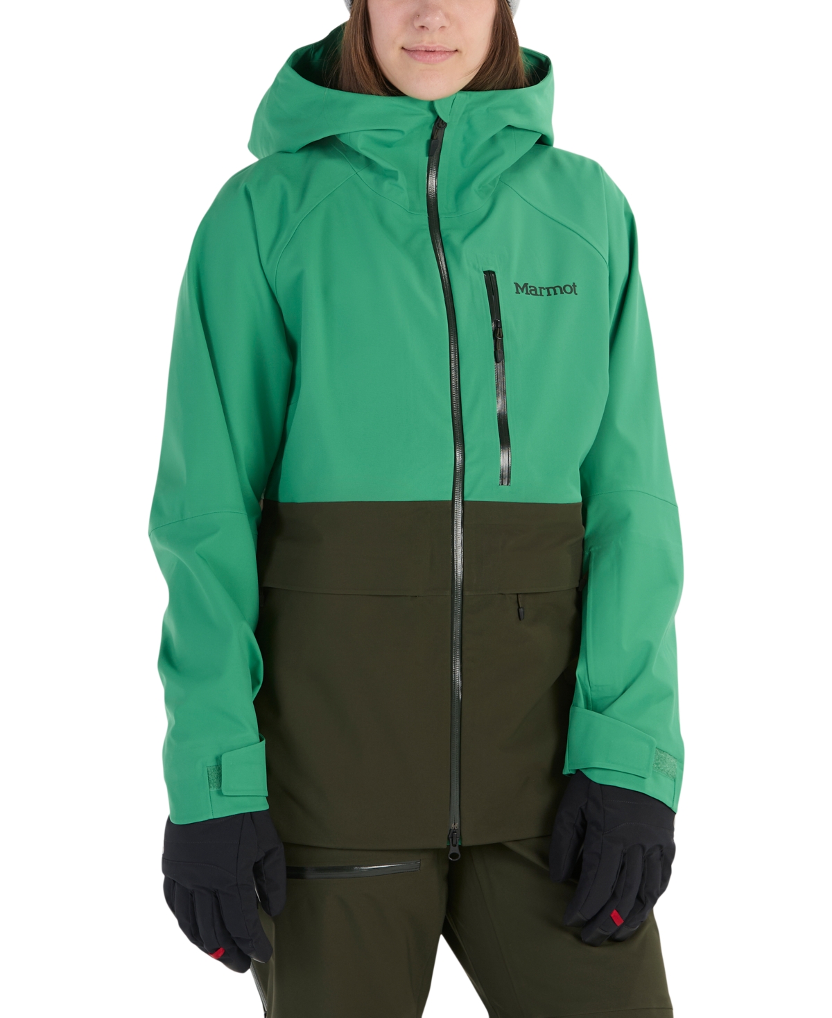 Marmot Women's Refuge Pro Ski Jacket - Clover/Rosin Green