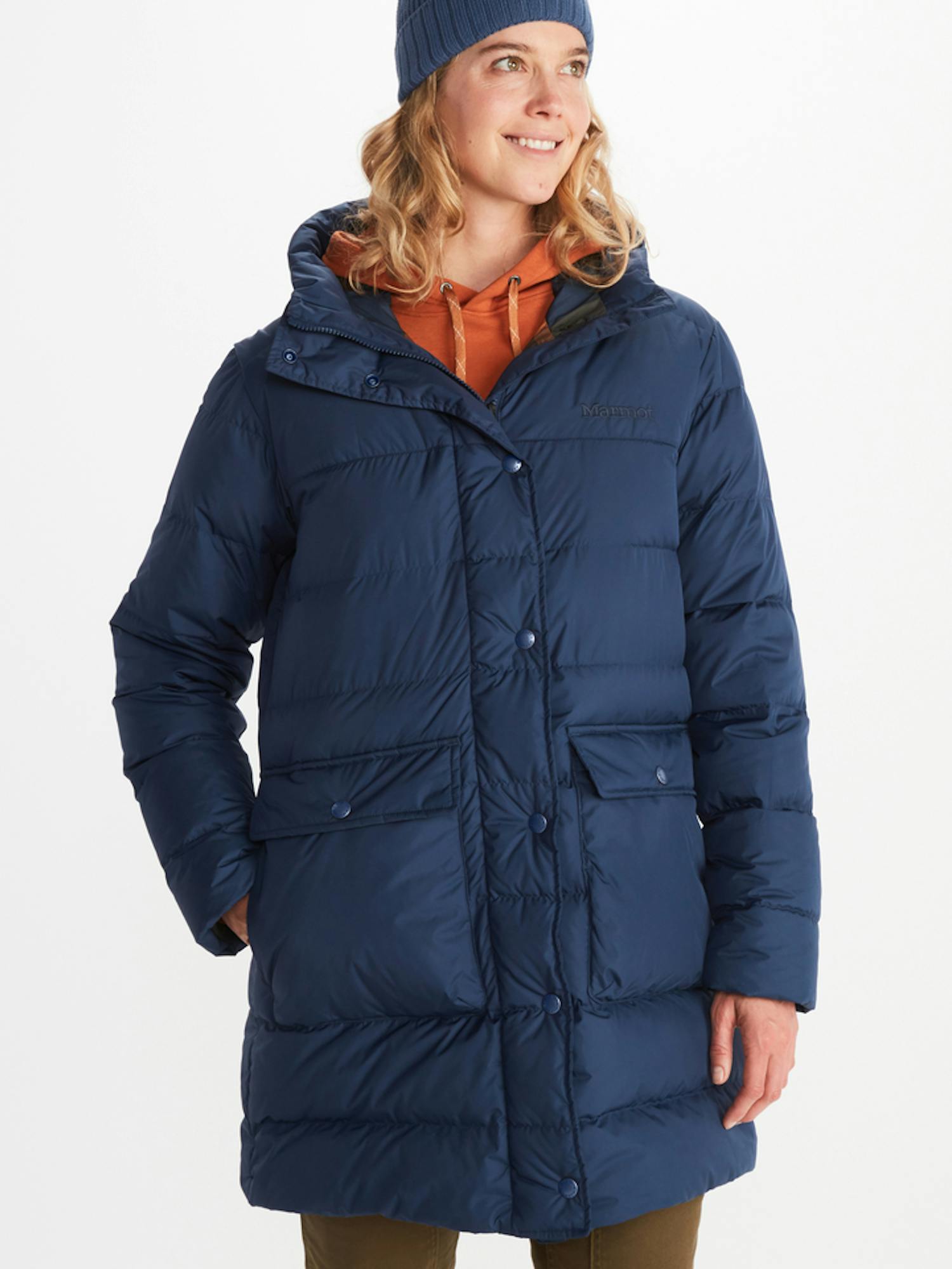 Marmot Women's Strollbridge Parka Jacket in Arctic Navy Size: XS