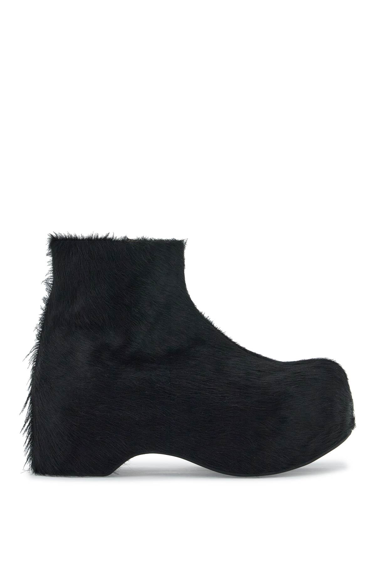 Marni Women's 'Long-Hai Chunky Ankle Boots