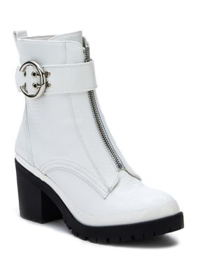 Matisse Jimi Chunky Heeled Boots, White, 8M