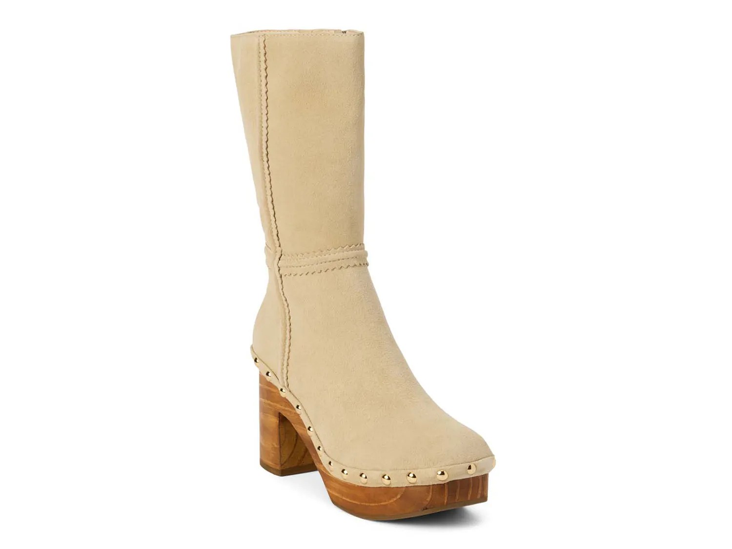 Matisse Village Platform Boot | Women's | Natural Beige Suede | Size 5 | Boots