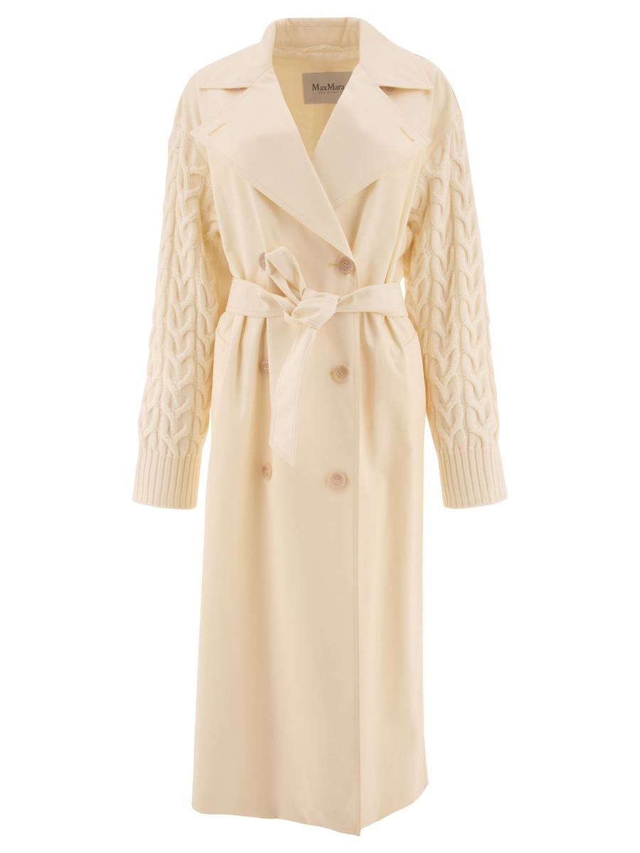 Max Mara "Cicladi" Drip-Proof Gabardine Trench Coat