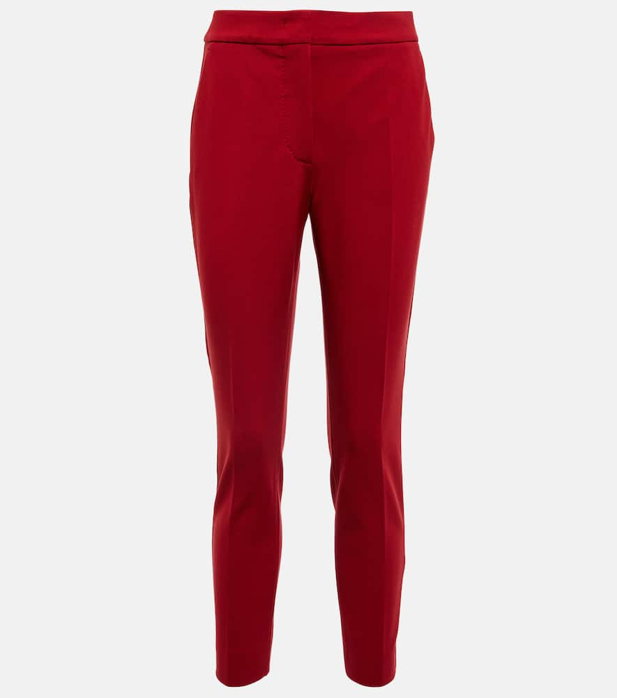 Max Mara Pegno cropped jersey pants