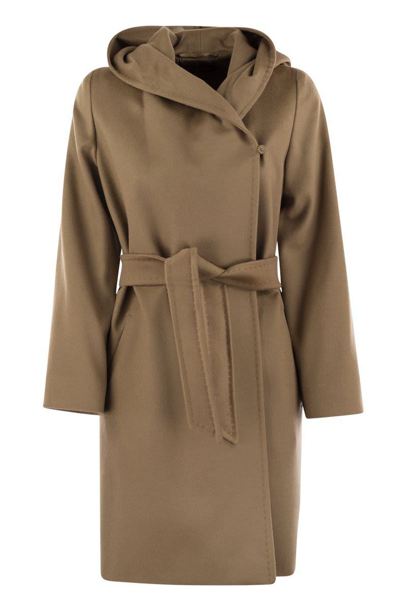 Max Mara Studio Newmang - Wool Coat With Hood