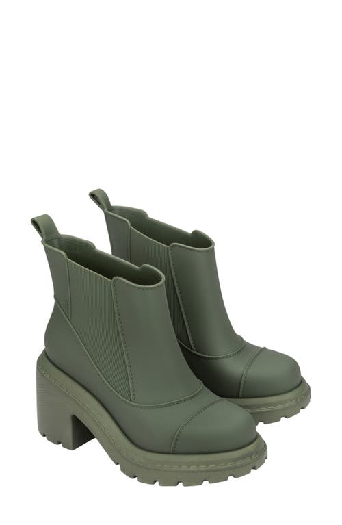 Melissa Courtney Platform Chelsea Boot in Green at Nordstrom, Size 5