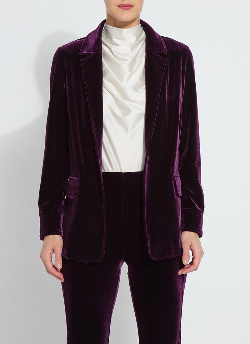 Mercer Stretch Velvet Blazer