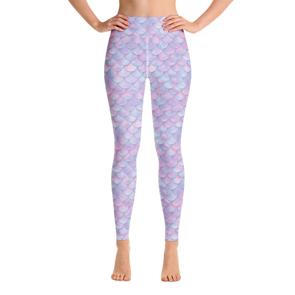 Mermaid Scales Yoga Leggings