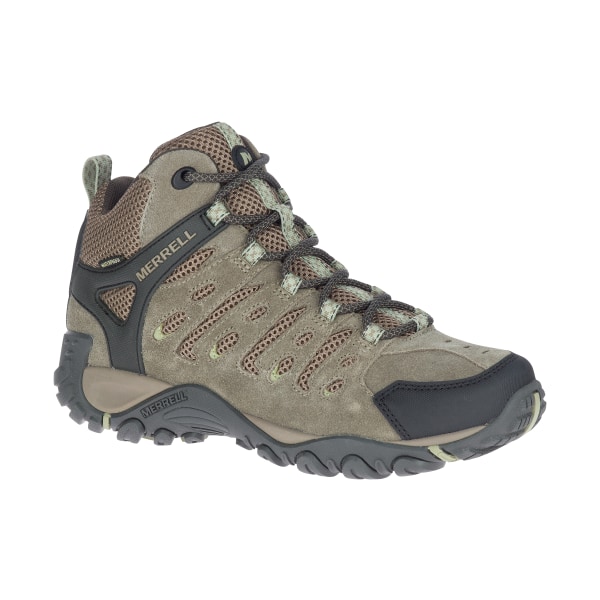 Merrell Crossland 2 Mid Waterproof Hiking Boots for Ladies - Brindle/Tea - 7M