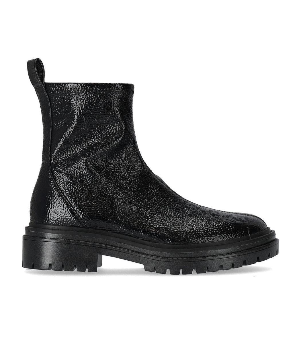 Michael Kors Comet Black Sock Ankle Boot