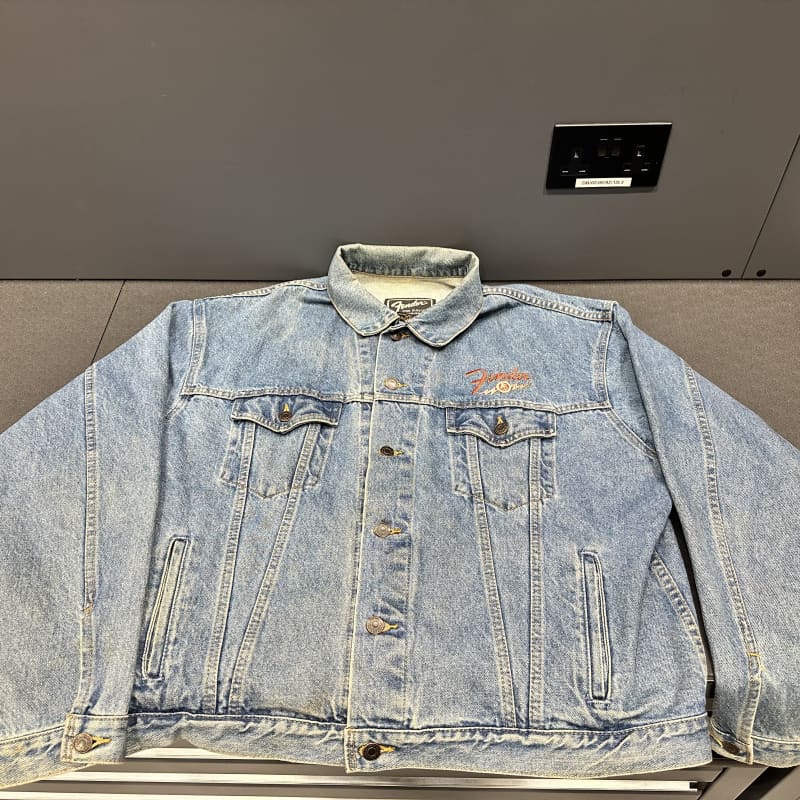 Mid 90s Fender Denim jacket XL Denim