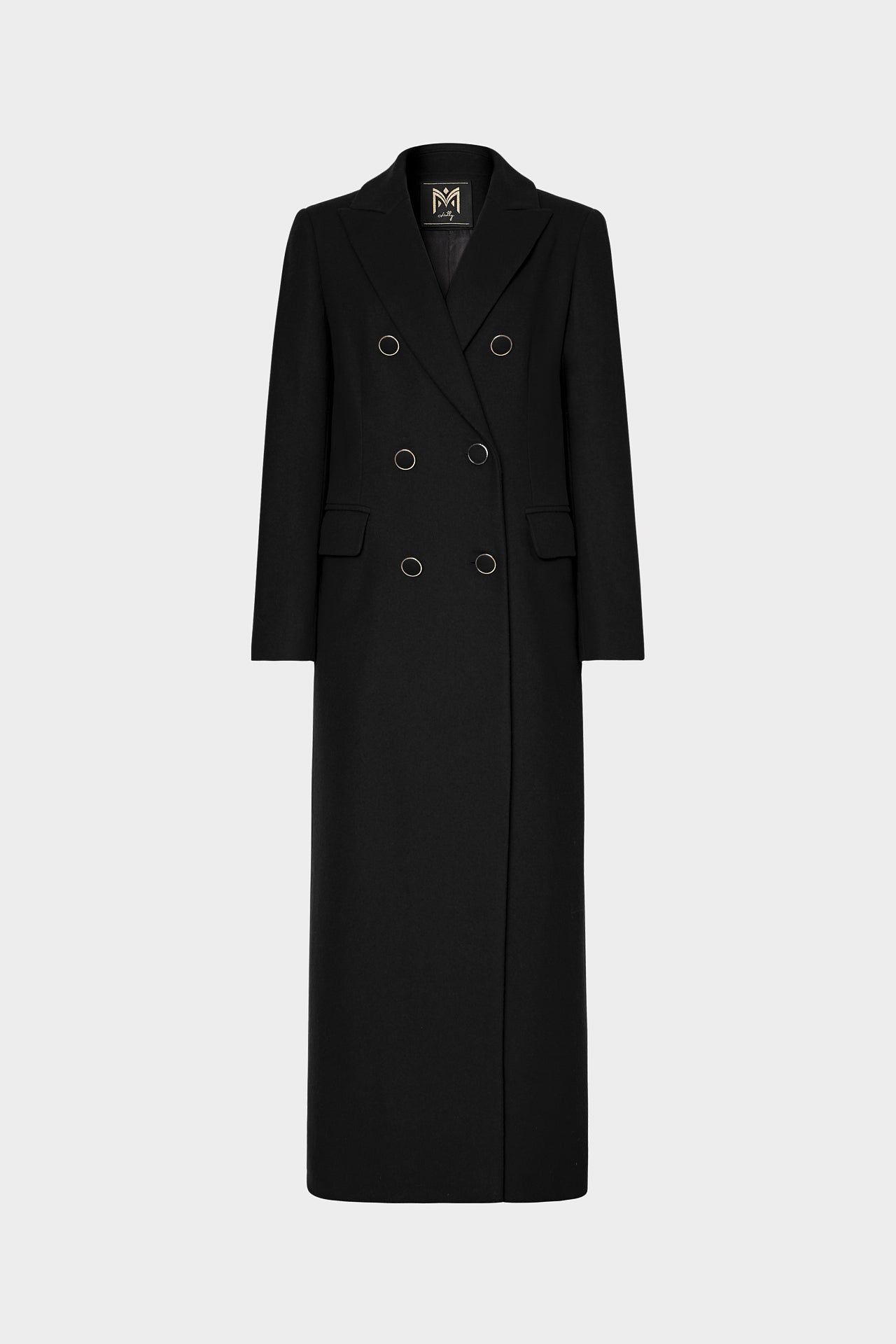 Milly Double Breasted Wool Coat XS