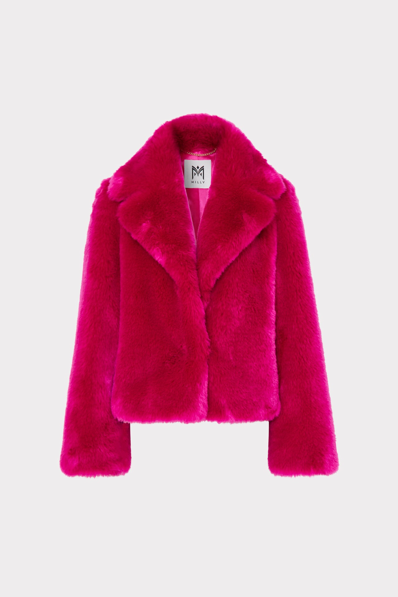 Milly Faye Faux Fur Coat Petite