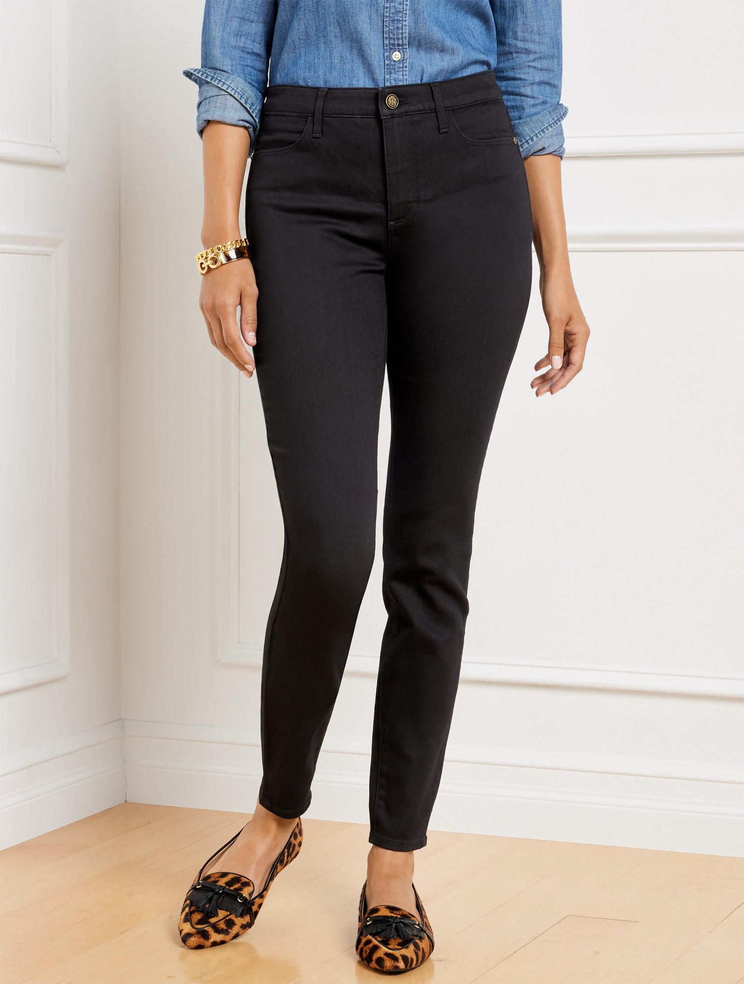 Misses - Jeggings- Black - 4 Talbots