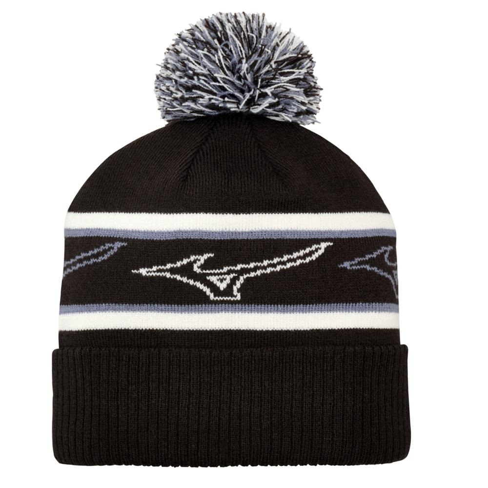 Mizuno Golf Tour Knit Pom Beanie