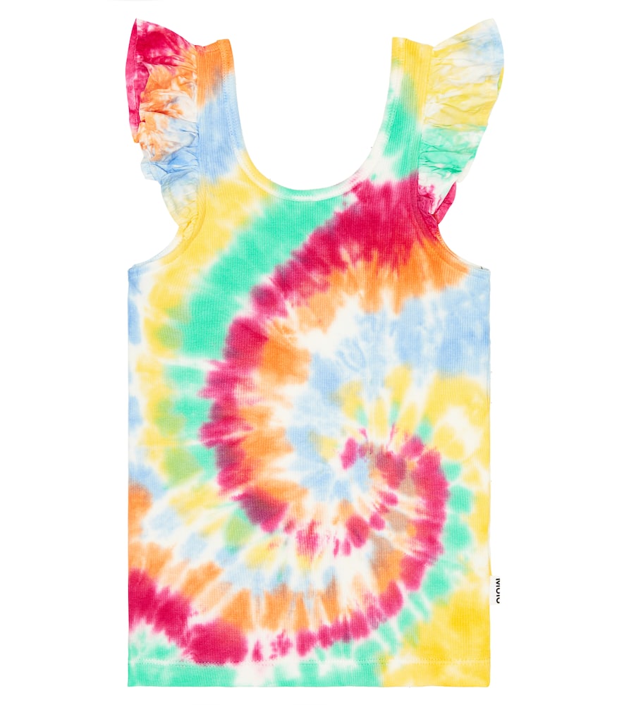 Molo Ranja tie-dye cotton-blend tank top