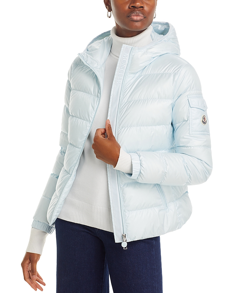 Moncler Gles Hooded Down Puffer Jacket