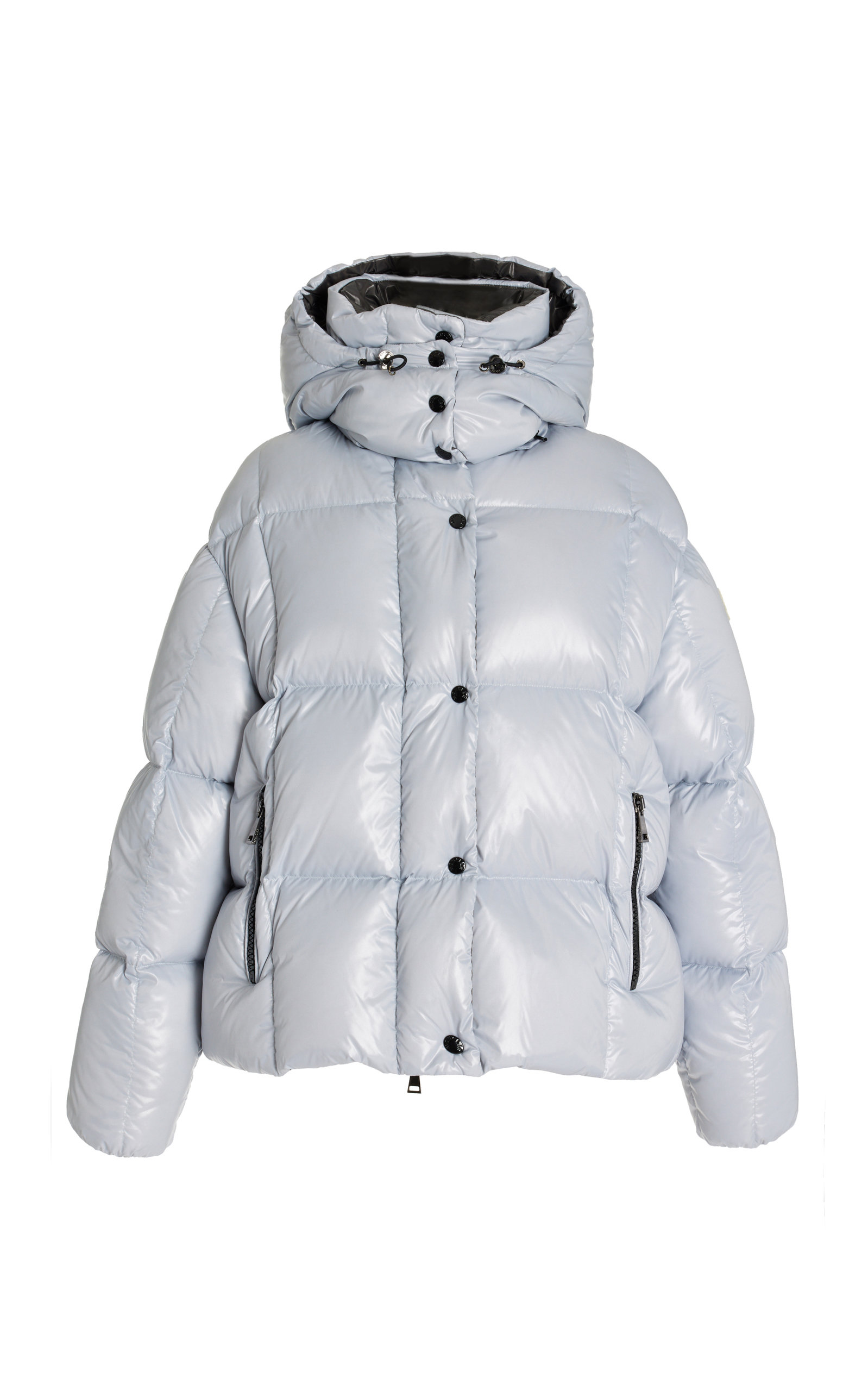 Moncler - Parana Hooded Down Puffer Jacket - Blue - 3 - Moda Operandi