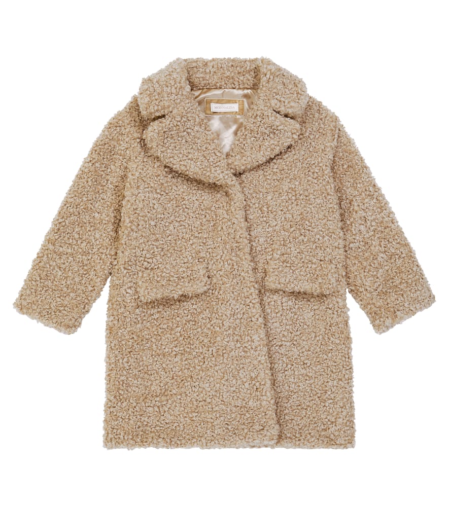 Monnalisa Faux fur coat