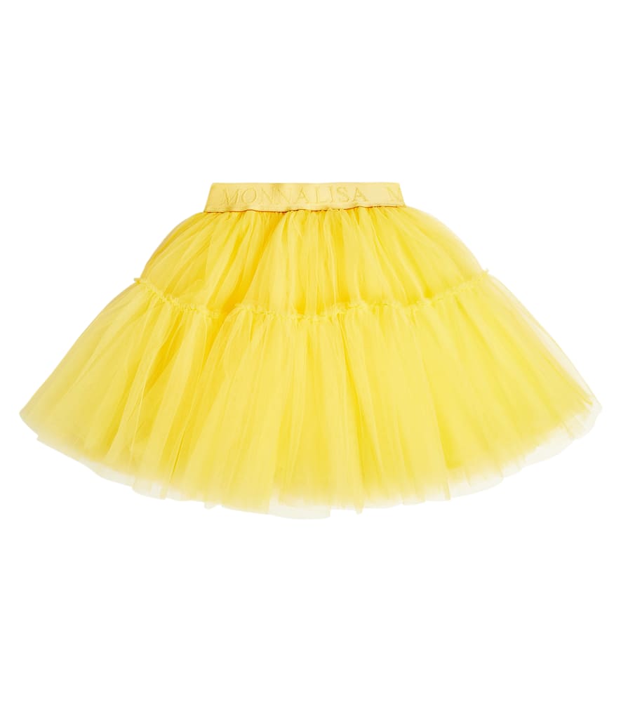 Monnalisa Tiered tulle skirt