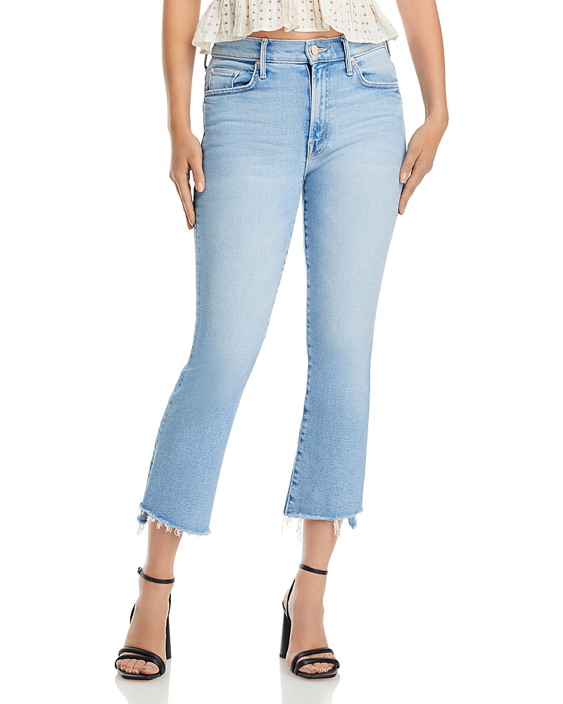 Mother The Lil' Insider Petites High Rise Slim Jeans in Limited Edition