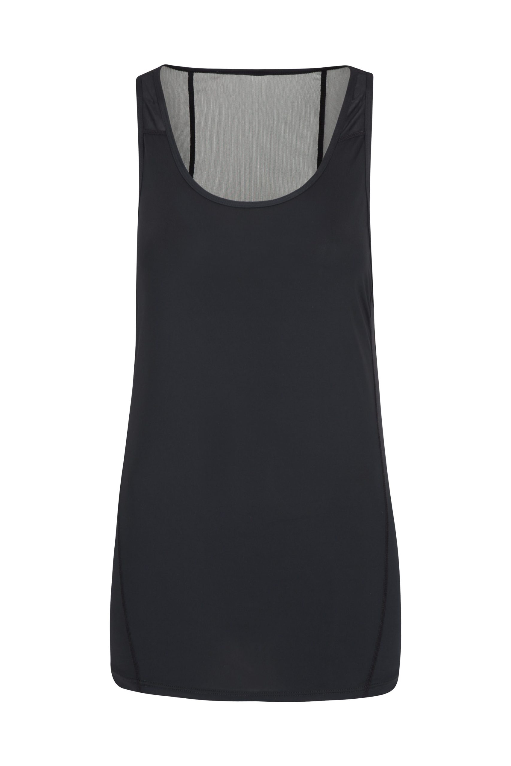 Movement Womens Mesh Tank Top - Black