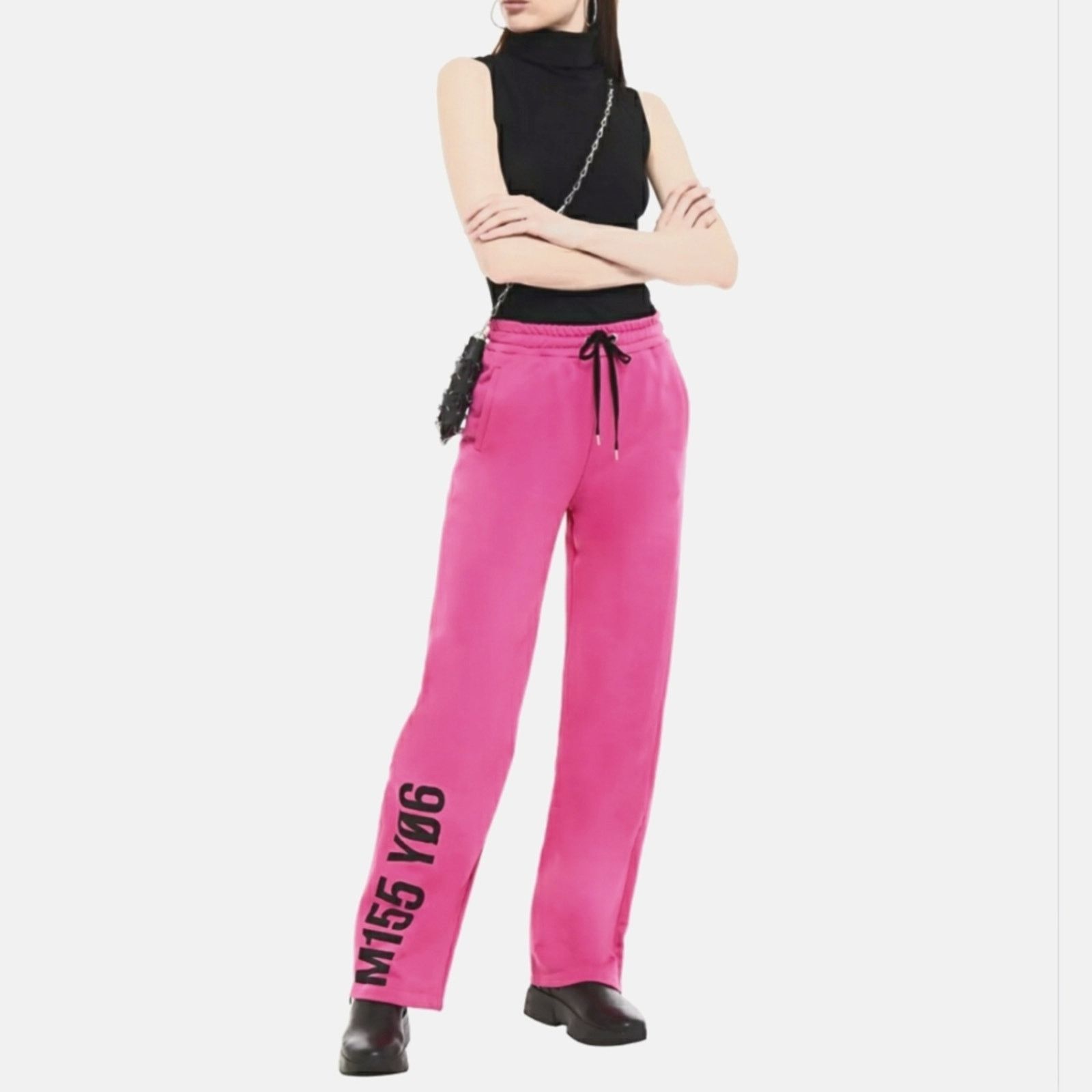 NWT Red Valentino Women's Track Pants Joggers S Barbie Pink (Size 26)