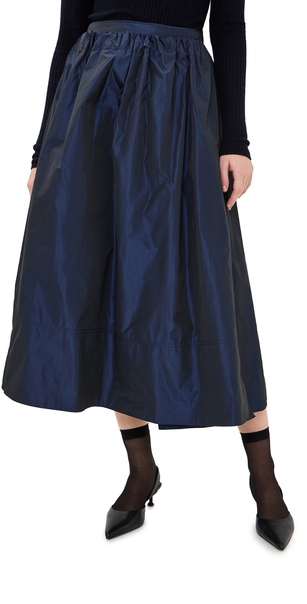 Nackiye Kelly Circle Skirt Marine 38