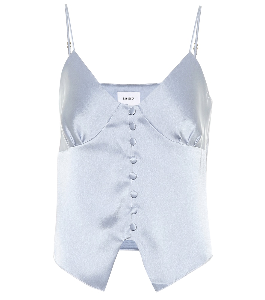 Nanushka Elia satin camisole