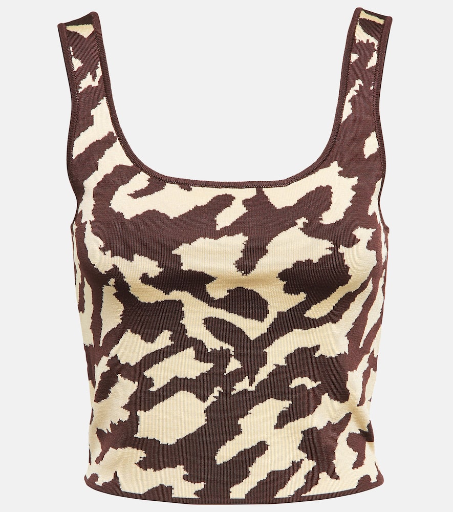 Nanushka Sabrina intarsia tank top