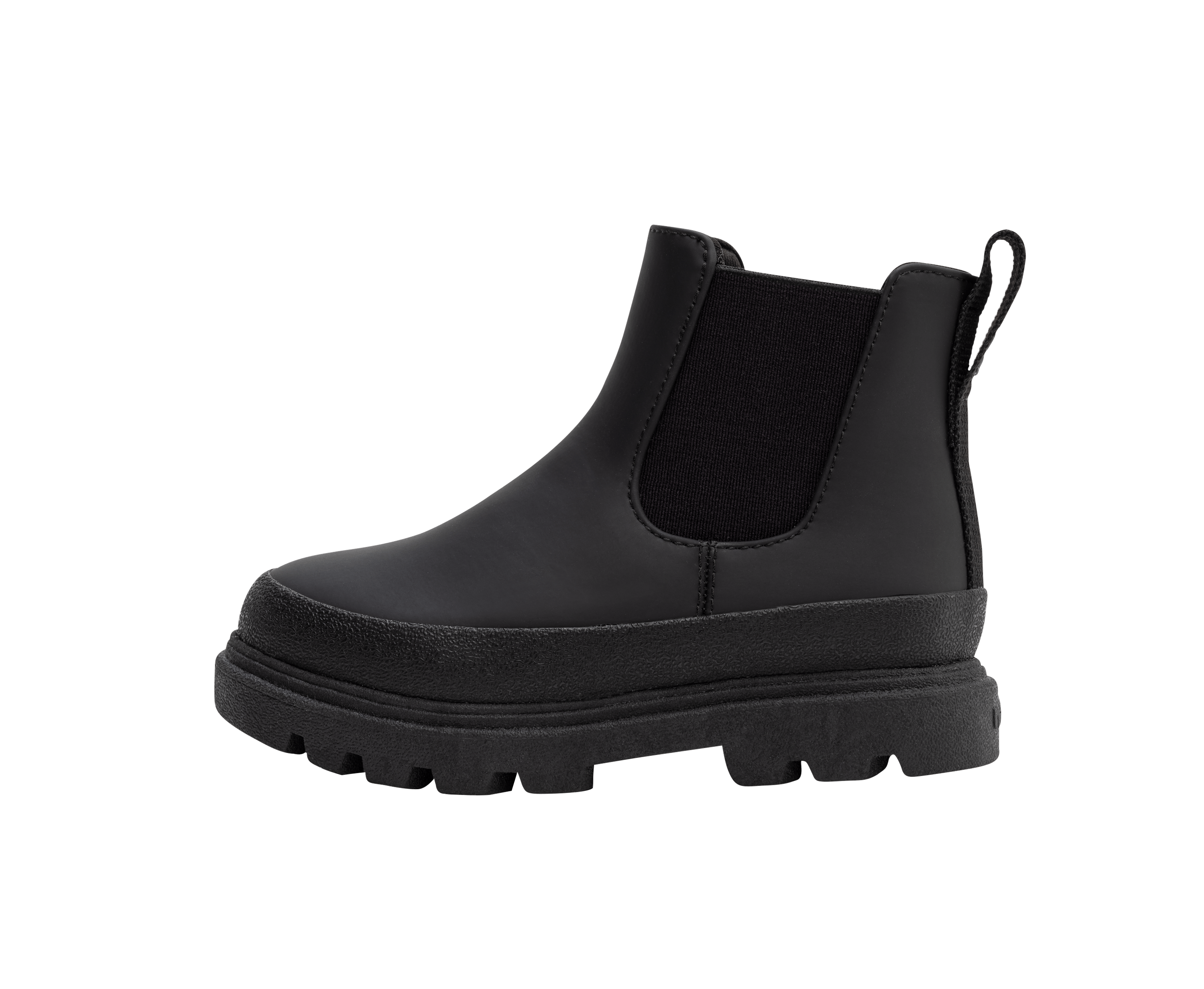 Native Shoes Kensington Chelsea Child Boots in Jiffy Black | Vegan