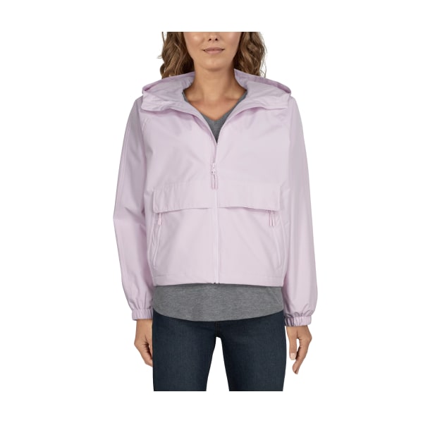 Natural Reflections Landscape Windbreaker for Ladies - Lilac Snow - M