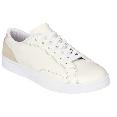 Natural Reflections Pacific Court Shoes for Ladies - White/Taupe - 7M