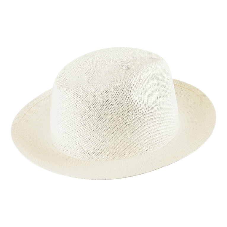 Natural Straw Panama Hat Solid - Hat - Charming - Beige - Size M - Vilebrequin