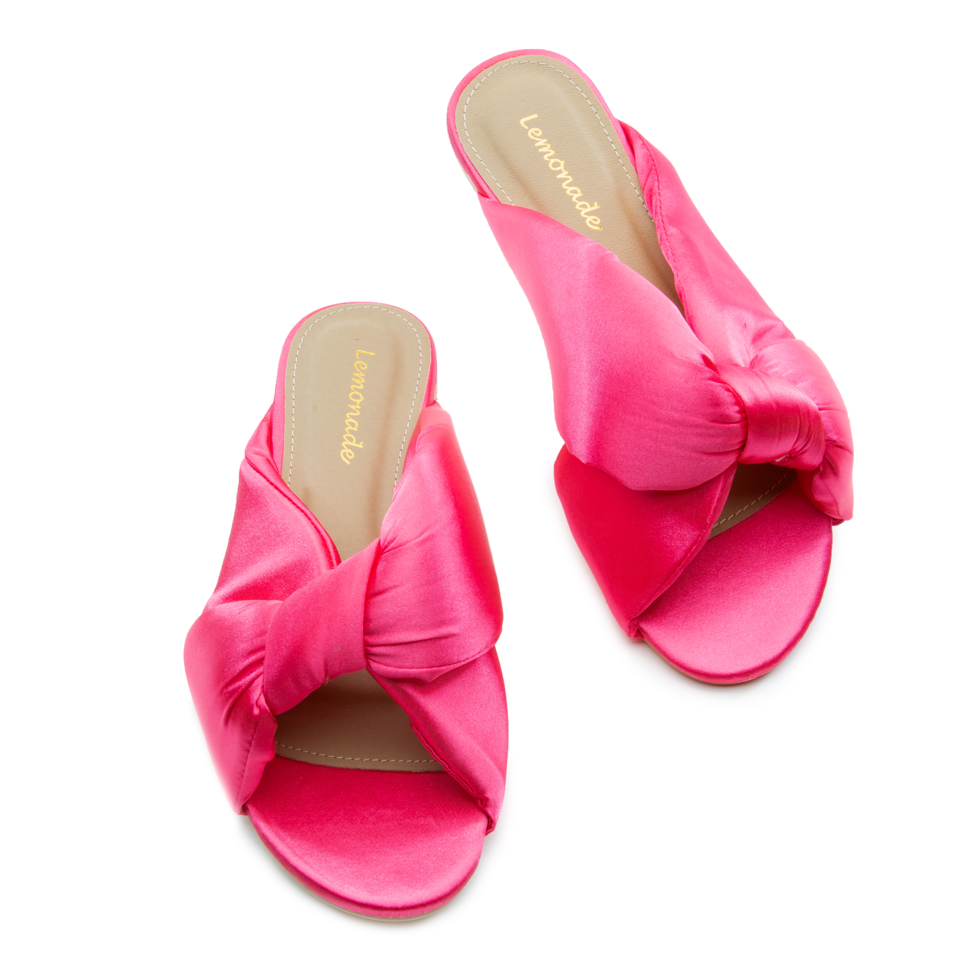 Naturally Fuchsia Flat Sandals