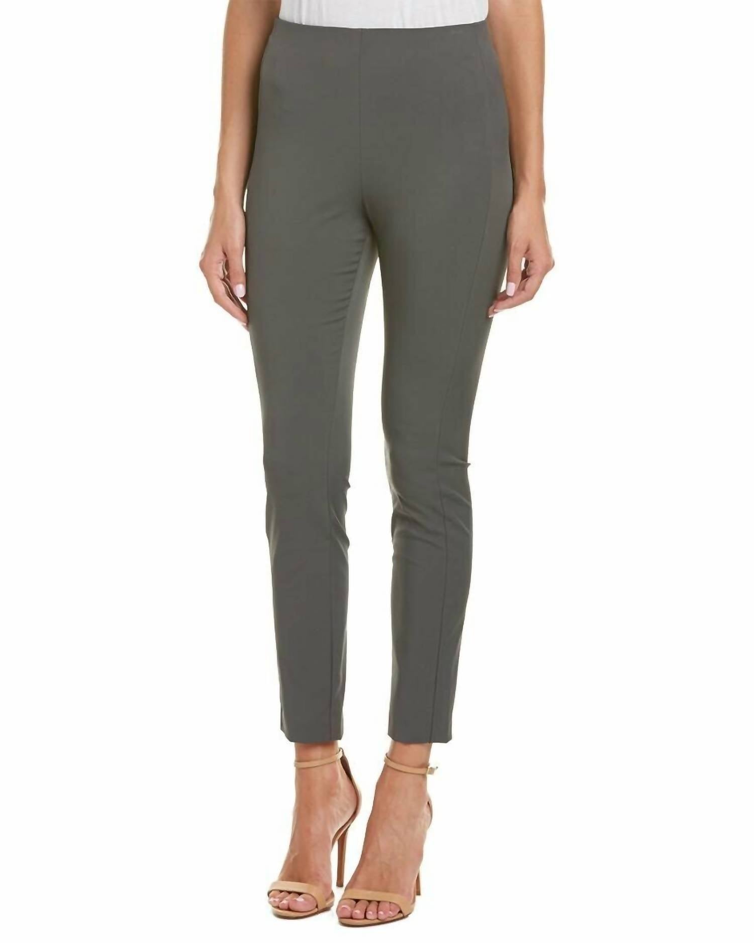 Navalane Neoteric Cropped Skinny Pants In Gray